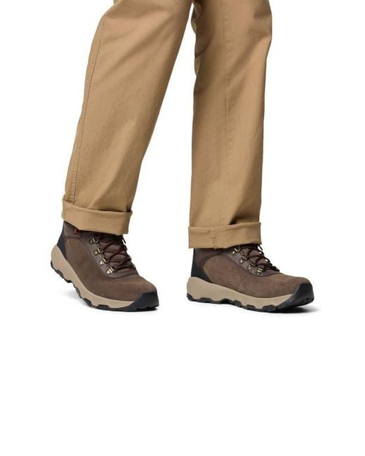 Columbia Brown Newton Wander Waterproof Hiking Boot for men
