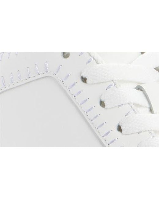 Chloé White Nama Platform Sneaker