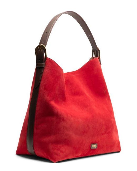 Frances Valentine Red Hunter Hobo Shoulder Bag