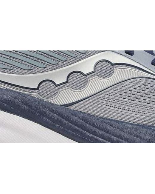 Saucony White Hurricane 24 Running Shoe for men