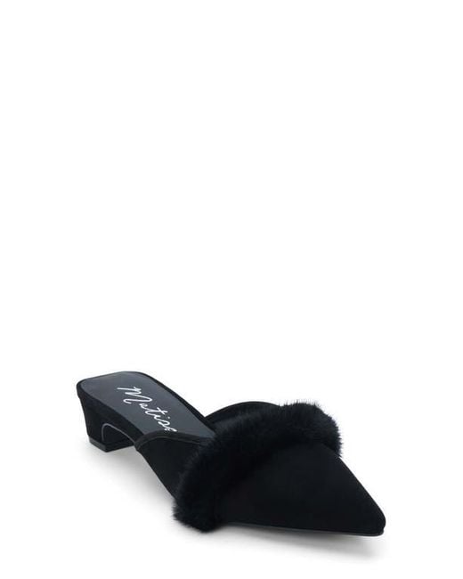 Matisse Black Kellan Pointed Toe Mule