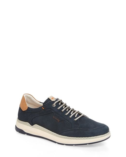Fluchos Blue Jeff Low Top Sneaker for men