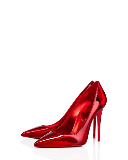 Christian Louboutin Red Kate Psychic Pointed Toe Pump