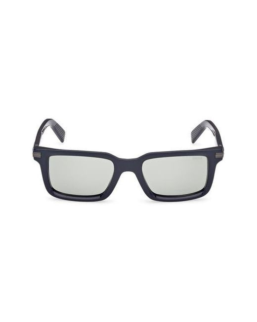 Zegna Multicolor 53Mm Rectangular Sunglasses for men