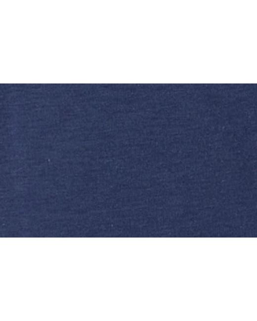 Fair Harbor Blue Compass Performance Quarter Zip for men