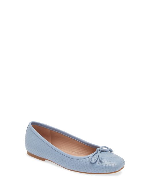 Nordstrom Blue Ashton Quilted Flat