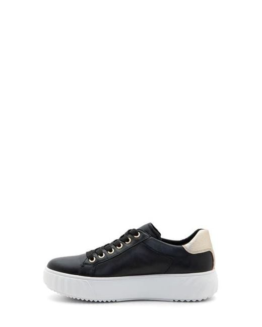 Ara White Mikky Platform Sneaker