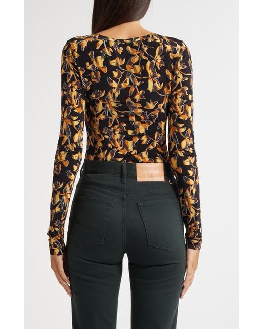 Ulla Johnson Black Aris Long Sleeve Knit Top