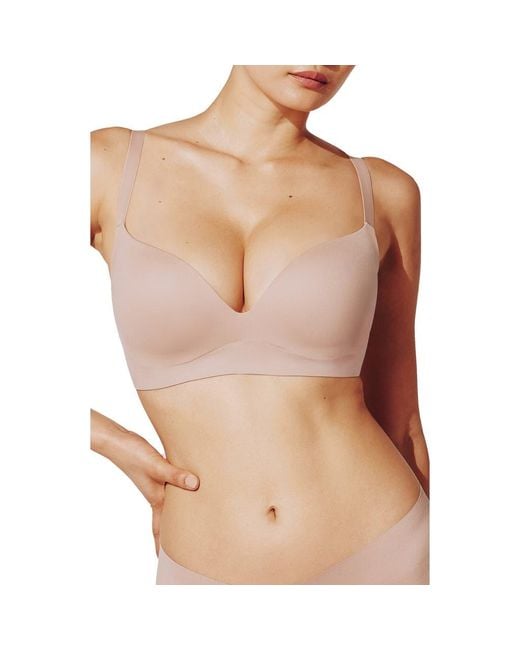 Thirdlove Natural Zero Edge Wireless Push-Up Bra