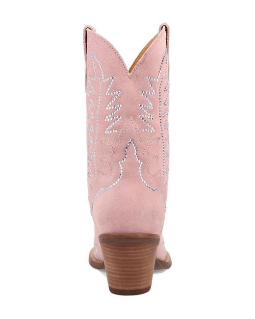 Dingo Pink Tiny Pony Rhinestone Western Boot