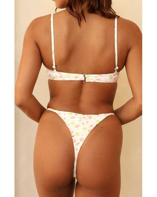 Dippin' Daisy's Brown Fiji Super Cheeky Bikini Bottom