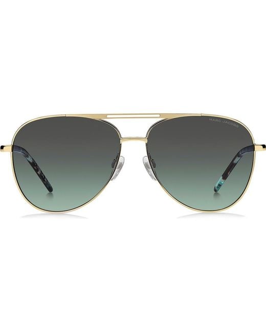 Marc Jacobs Gray 59Mm Gradient Pilot Sunglasses