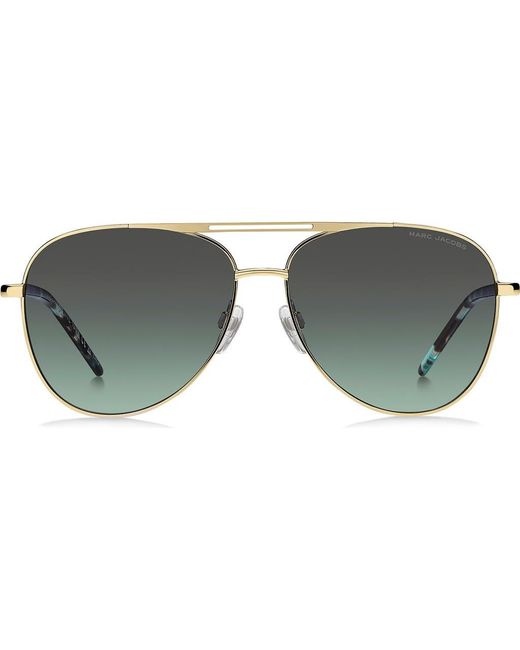 Marc Jacobs Gray 59Mm Gradient Pilot Sunglasses
