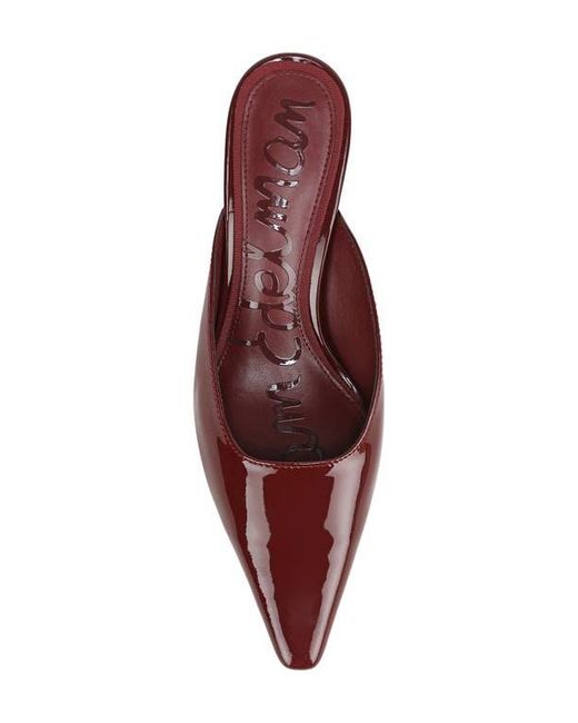 Sam Edelman Red Brandy Pointed Toe Mule