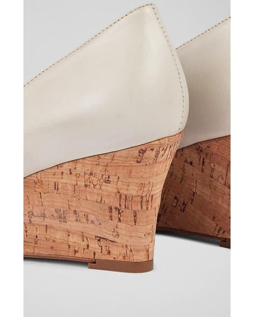 L.K.Bennett Brown Eevi Wedge Pump