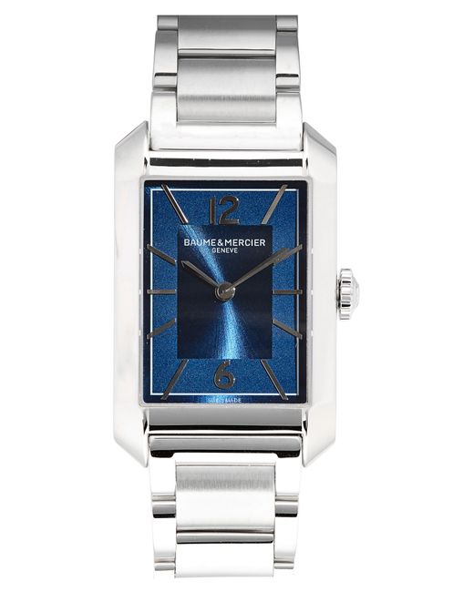 Baume & Mercier Blue Hampton Bracelet Watch for men