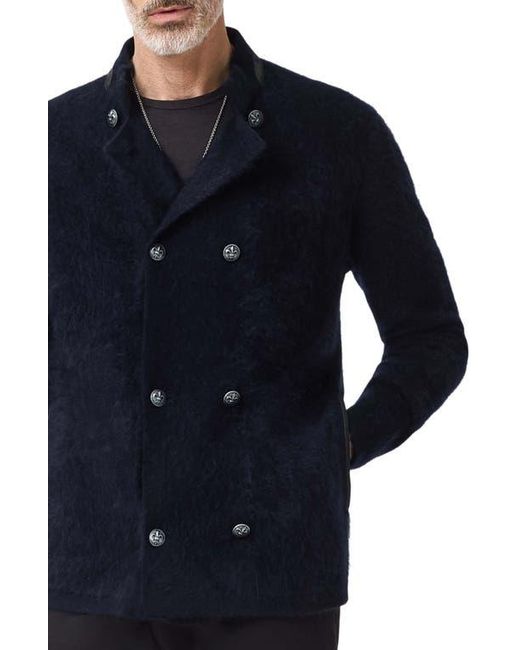 John Varvatos Blue Andrano Cashmere Jacket for men