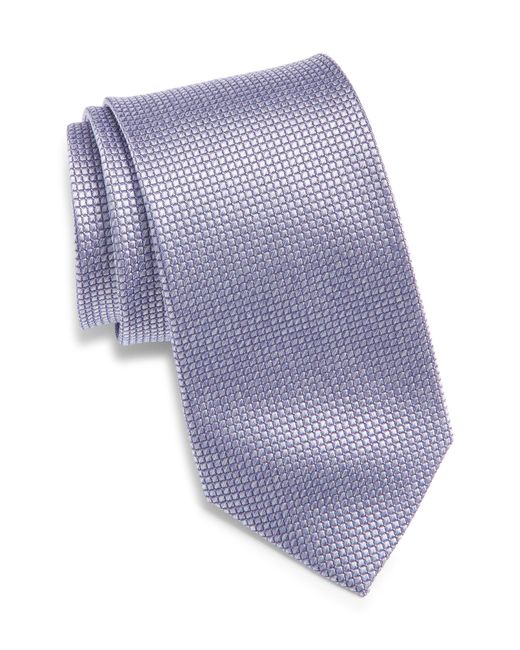 Nordstrom Blue Solid Silk Tie for men