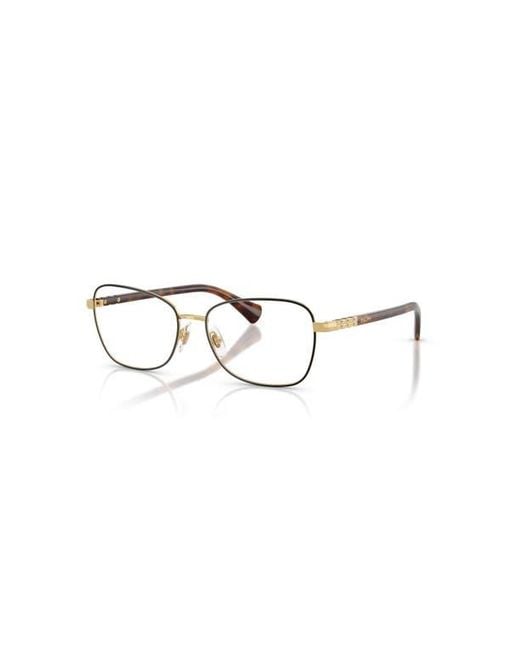 Ralph Black 55Mm Square Optical Glasses