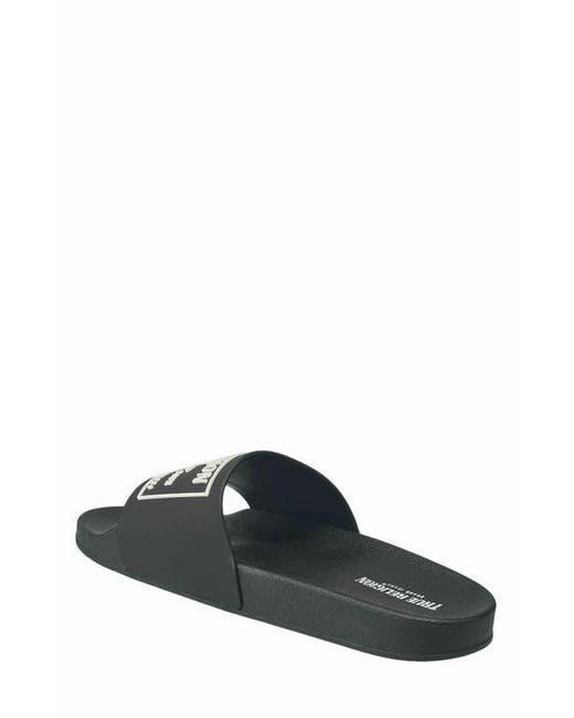 True Religion Black 's Graphic Slide Sandals – Bold Block for men