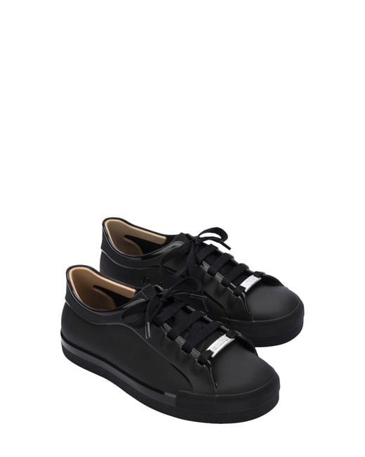 Melissa Black Wow Sneaker