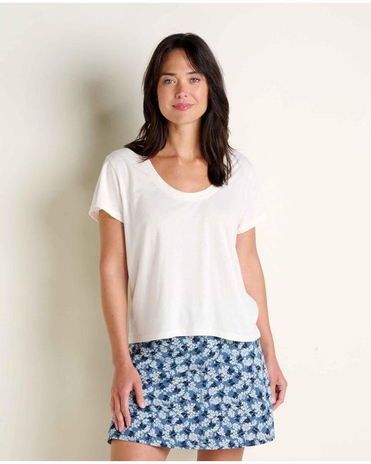 Toad & Co. White Whisper Tee