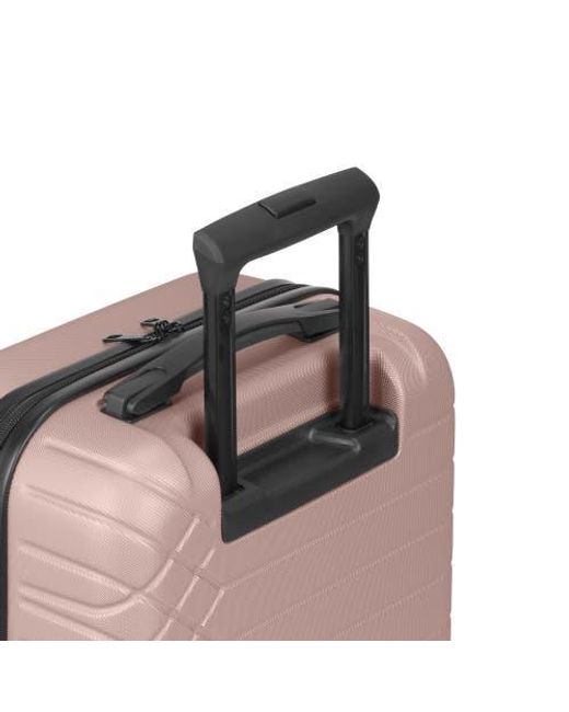 Bugatti Pink Mecca 2 Piece Hardside Luggage Set With Expansion