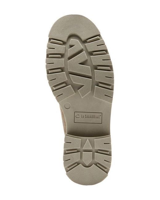 La Canadienne Natural Donny City Dry Waterproof Genuine Shearling Penny Loafer