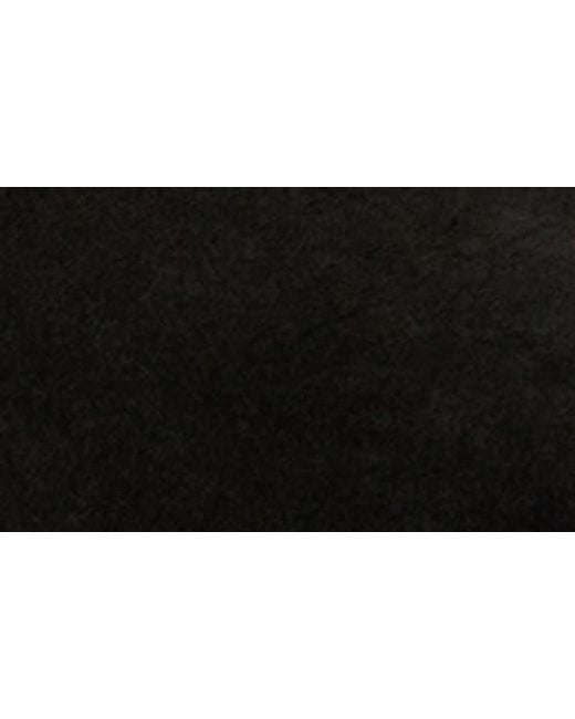 Andre Assous Black Olivia Faux Shearling Clog