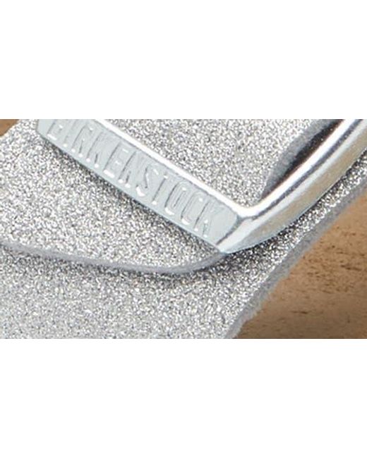 Birkenstock White Arizona Slide Sandal