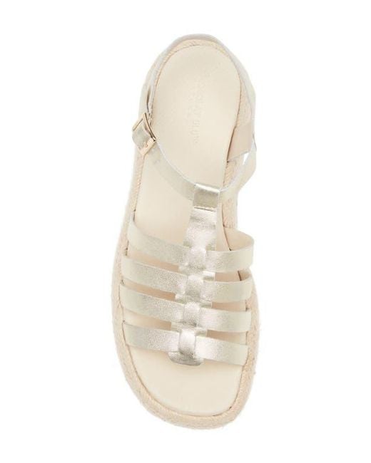 Chocolat Blu Metallic Lark Platform Sandal