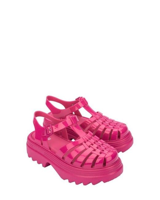 Melissa Pink Possession Platform Ii Sandal