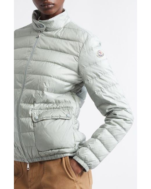 Moncler Gray Lans Down Puffer Jacket