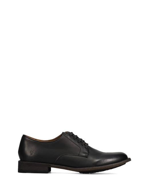 Frye Black Timeless Plain Toe Flex Derby Shoes for men