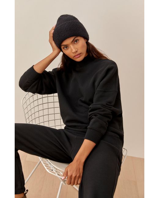 reformation black turtleneck