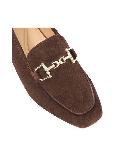 Dune Brown Grained Bit Loafer