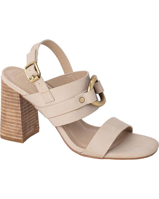Shu Shop Pink Hannah Block Heel Slingback Sandal