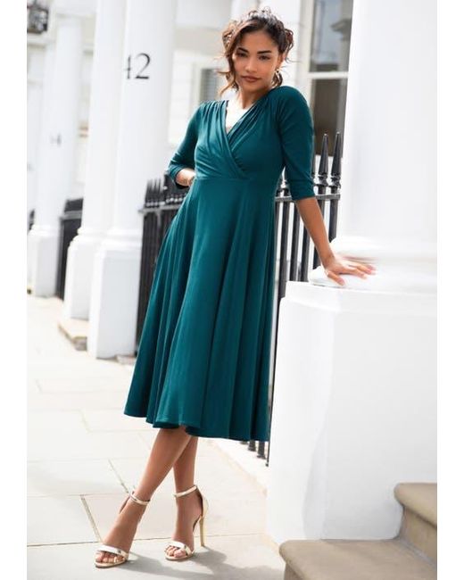 Alie Street London Green Petite Annie Dress