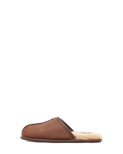 Ugg Brown ugg(r) Genuine Shearling Scuff Slipper for men