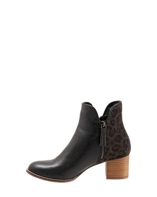 BUENO Black Jenna Bootie