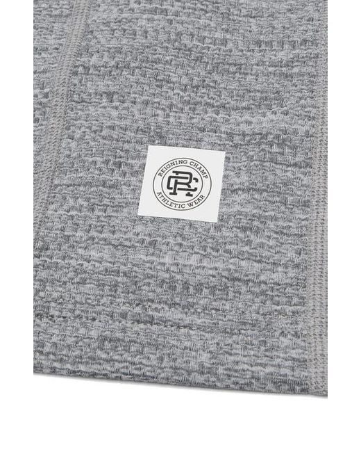 Reigning Champ Gray Solotex Mesh Tiebreak 7-Inch Shorts for men