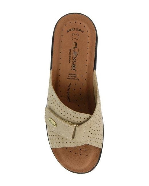 Flexus by Spring Step Multicolor Kea Slide Sandal