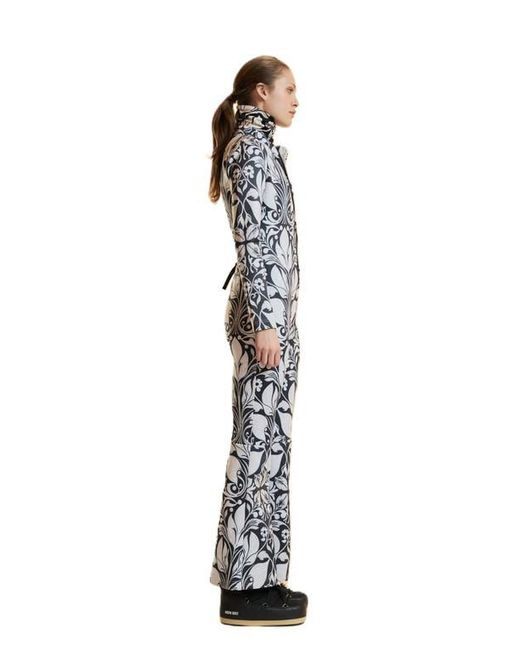 Cynthia Rowley White Bonded Ski Suit
