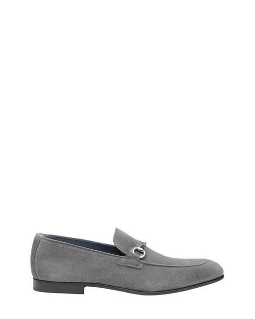 Johnston & Murphy Gray Taylor Bit Loafer for men
