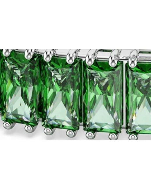 Swarovski Green Matric Bangle
