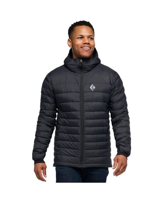 Black Diamond Blue Access Down Hooded Jacket for men