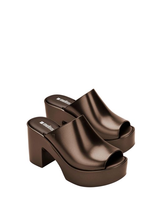 Melissa Brown Hype Platform Slide Sandal