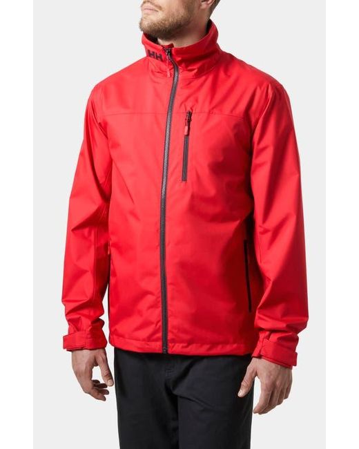 Helly Hansen Red Crew 2.0 Waterproof Sailing Jacket for men
