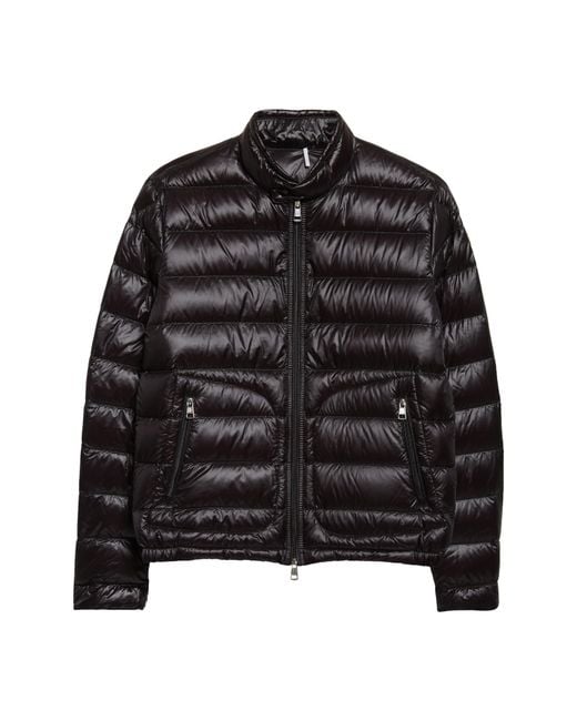 Moncler Black Acorus Short Down Jacket for men