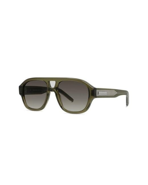 Givenchy Gray Day 55Mm Gradient Pilot Sunglasses